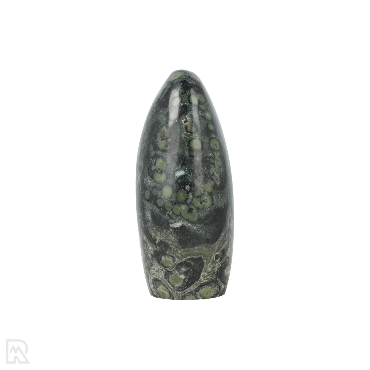 Kambaba Jaspis-Skulptur 3 Kambaba-Jaspis-Skulptur aus Madagaskar mit der Artikelnummer 21176