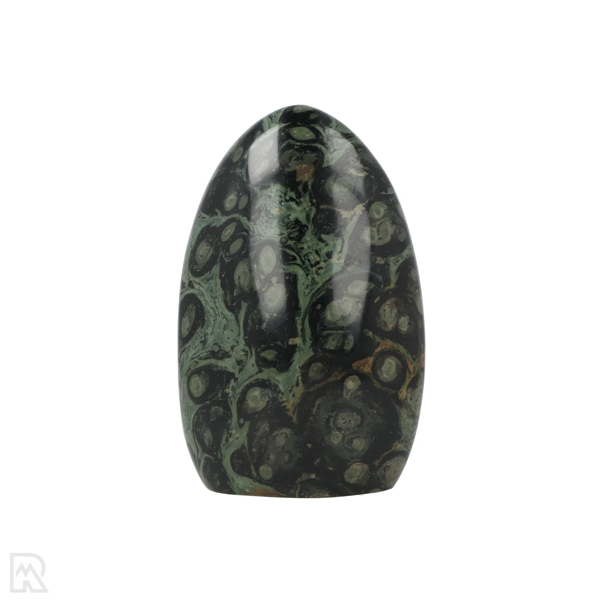 Kambaba Jaspis-Skulptur 4 Kambaba Jaspis Sculptuur uit Madagaskar met artikelnummer 21179