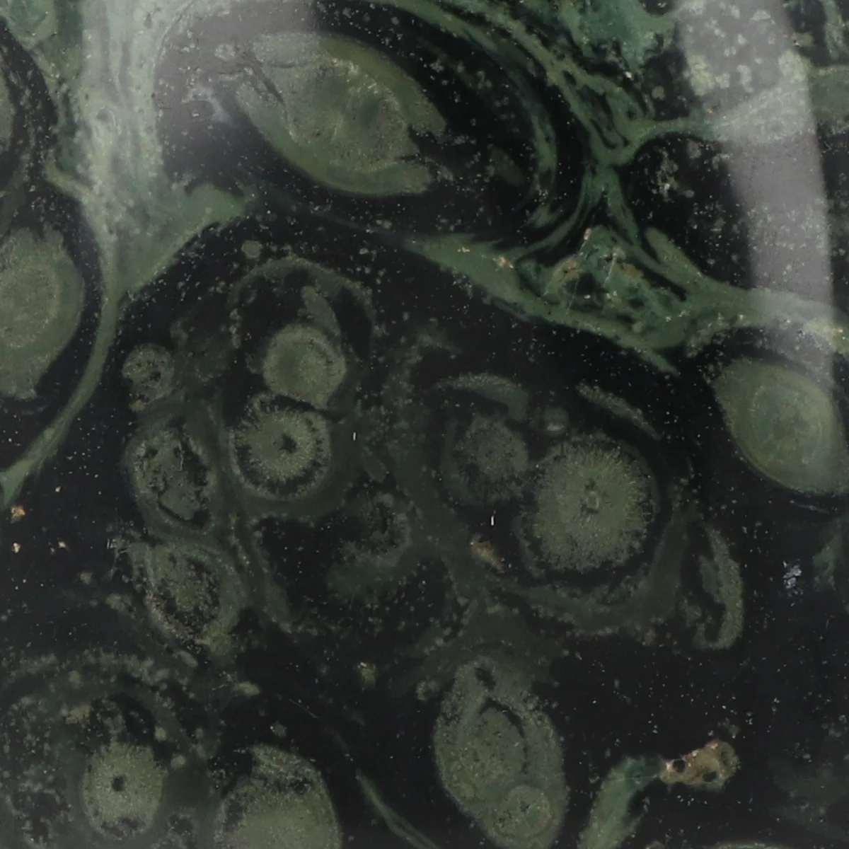 Kambaba Jaspis-Skulptur 2 Kambaba-Jaspis-Skulptur aus Madagaskar mit der Artikelnummer 21188