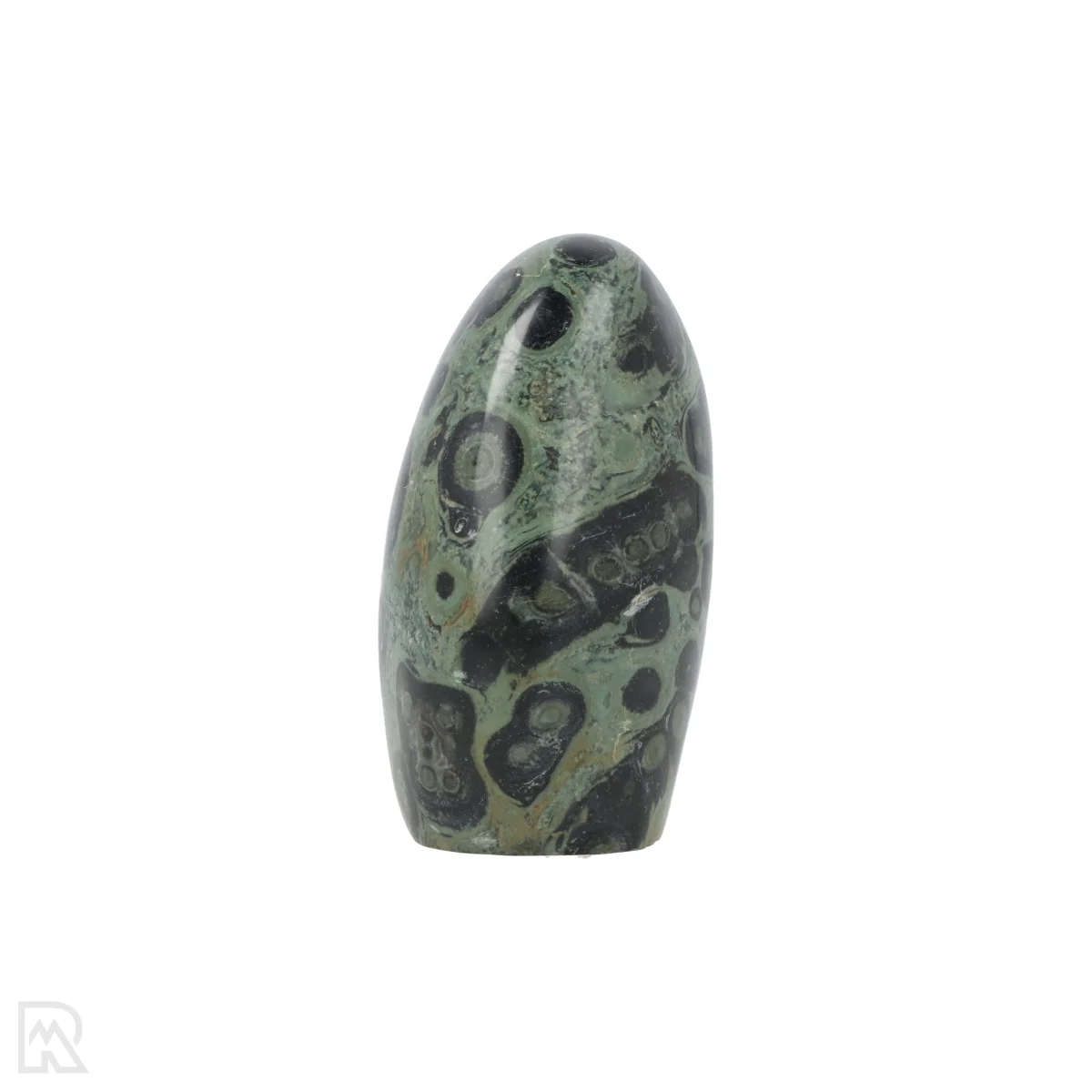 Kambaba Jaspis-Skulptur 3 Kambaba Jaspis Sculptuur uit Madagaskar met artikelnummer 21189