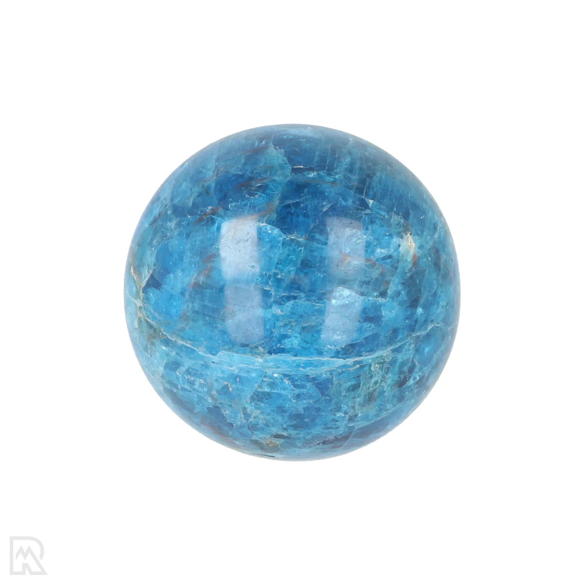 Blauwe Apatiet Bol 1 Blauwe Apatiet Bol uit Madagaskar met artikelnummer 21205