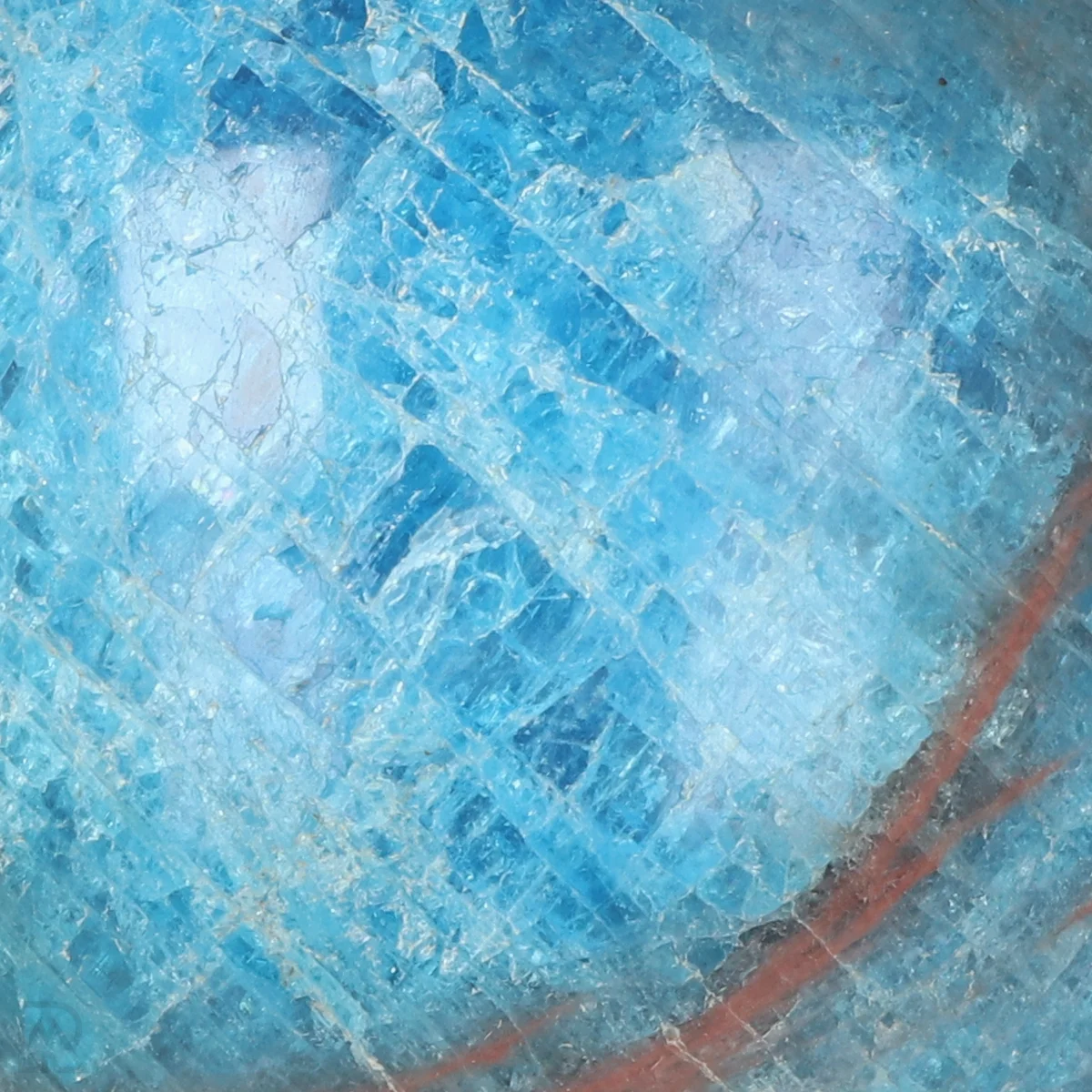 Blauwe Apatiet Bol 2 Blauwe Apatiet Bol uit Madagaskar met artikelnummer 21206