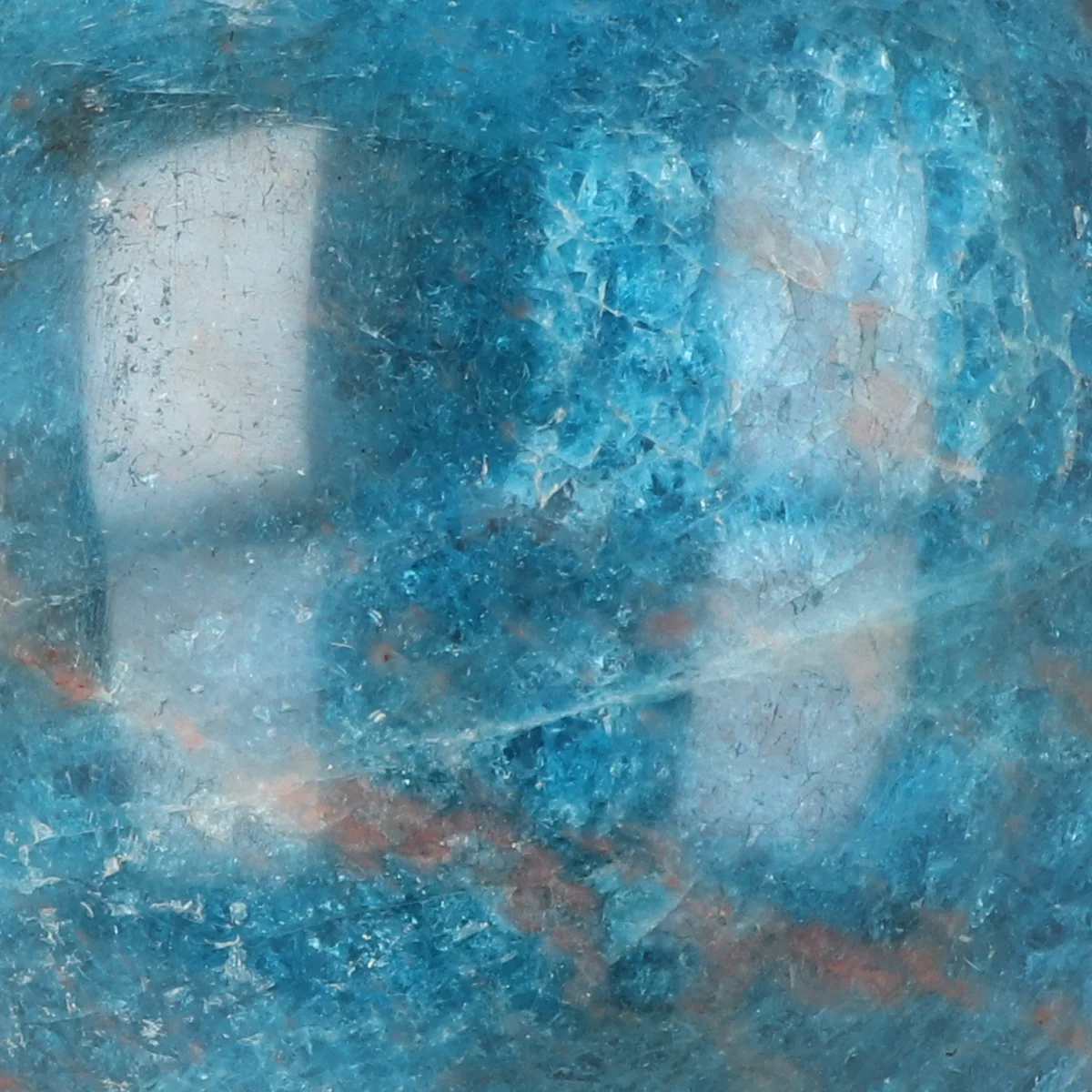 Blauwe Apatiet Bol 2 Blauwe Apatiet Bol uit Madagaskar met artikelnummer 21208