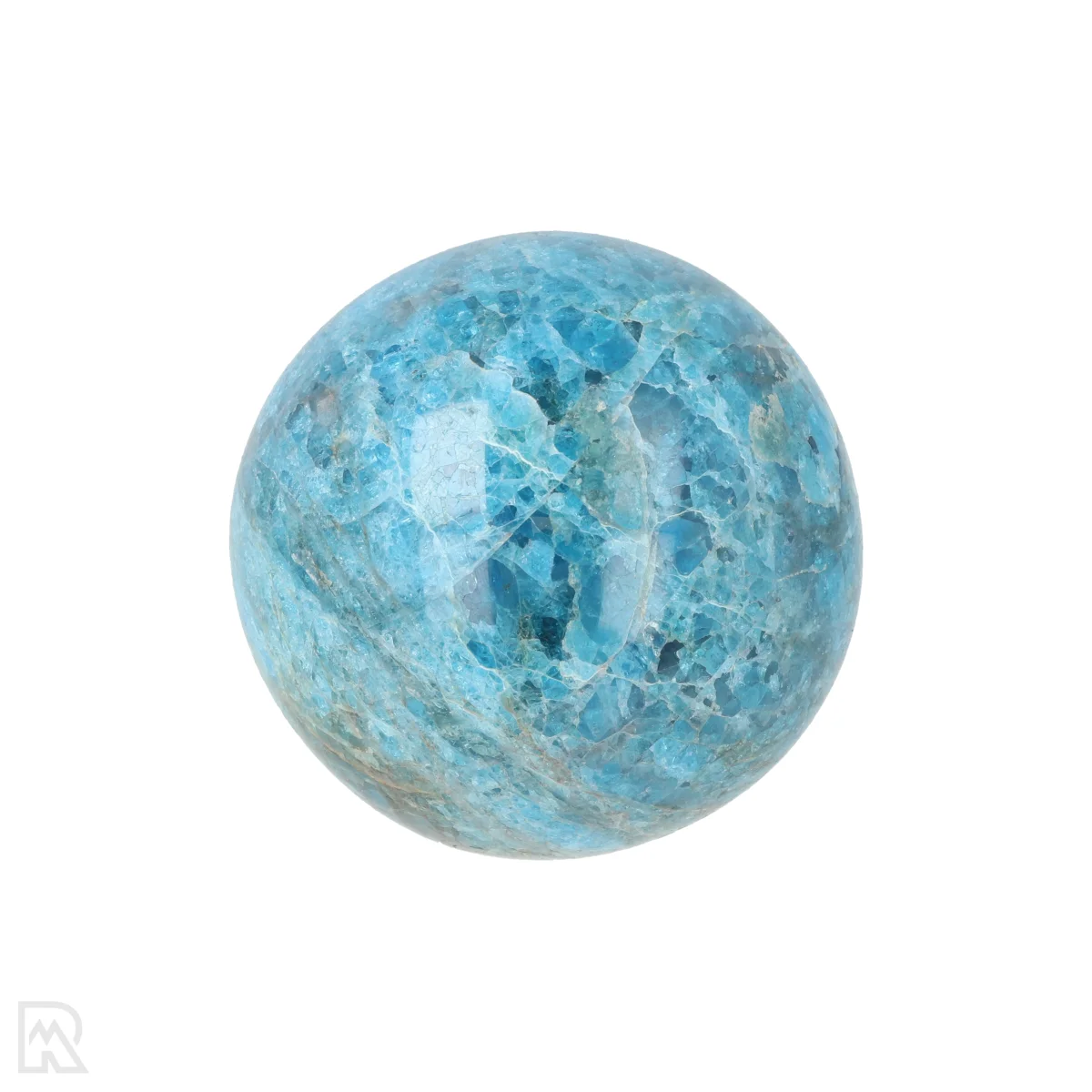 Blauwe Apatiet Bol 1 Blauwe Apatiet Bol uit Madagaskar met artikelnummer 21209