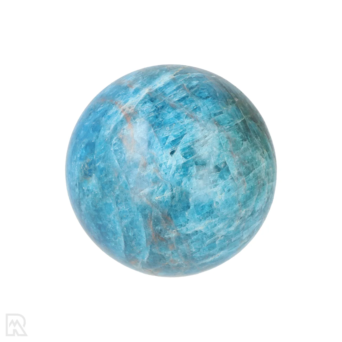 Blauwe Apatiet Bol 3 Blauwe Apatiet Bol uit Madagaskar met artikelnummer 21216