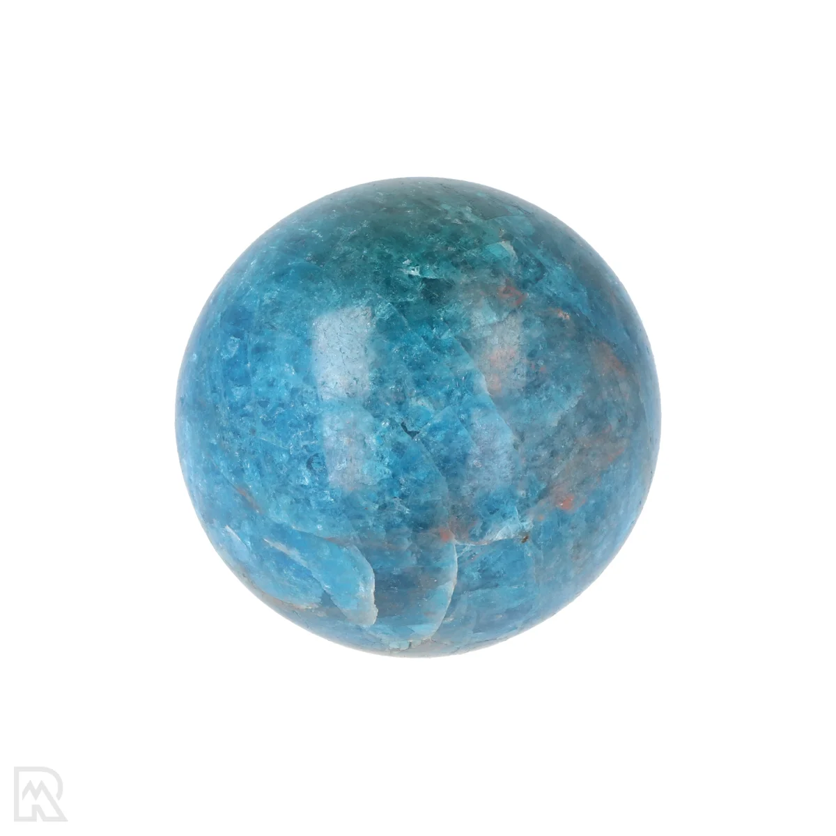 Blauwe Apatiet Bol 3 Blauwe Apatiet Bol uit Madagaskar met artikelnummer 21218