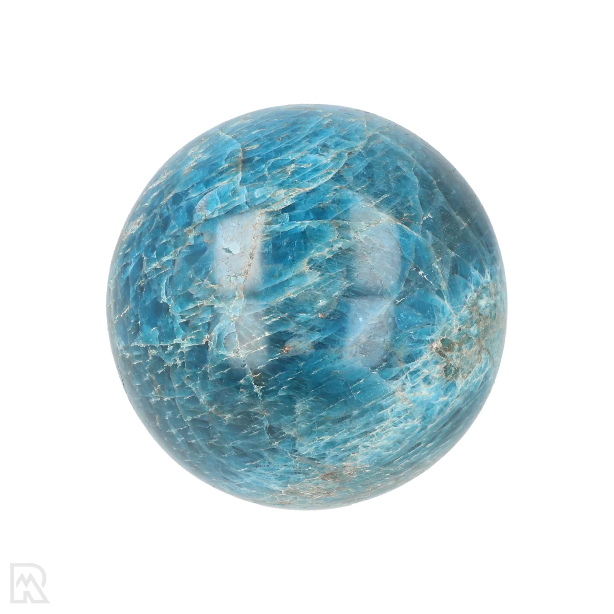 Blauwe Apatiet Bol 1 Blauwe Apatiet Bol uit Madagaskar met artikelnummer 21220