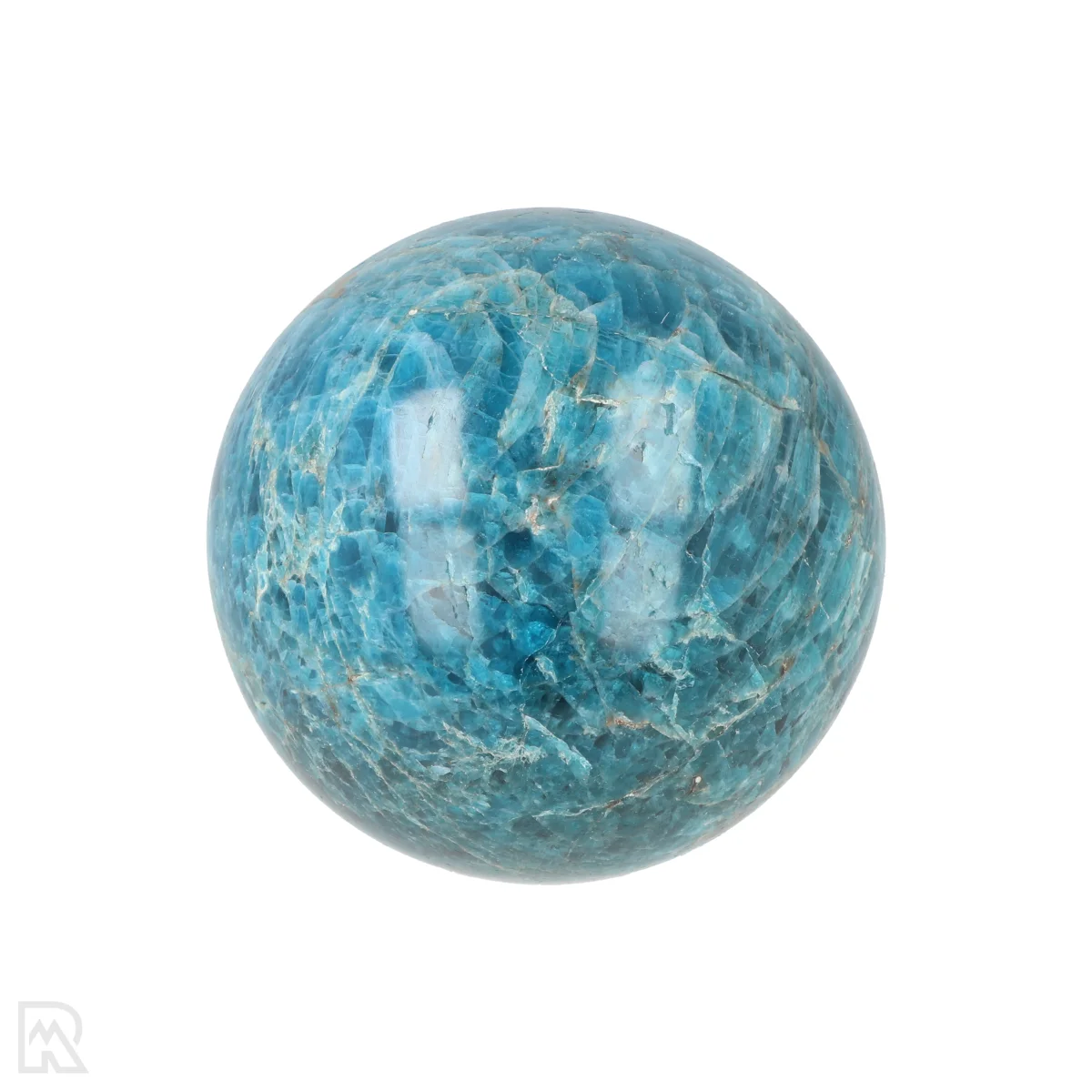 Blauwe Apatiet Bol 3 Blauwe Apatiet Bol uit Madagaskar met artikelnummer 21221