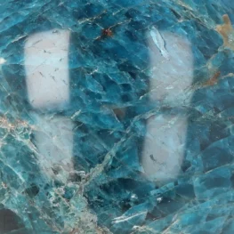 Blauwe Apatiet Bol uit Madagaskar met artikelnummer 21221