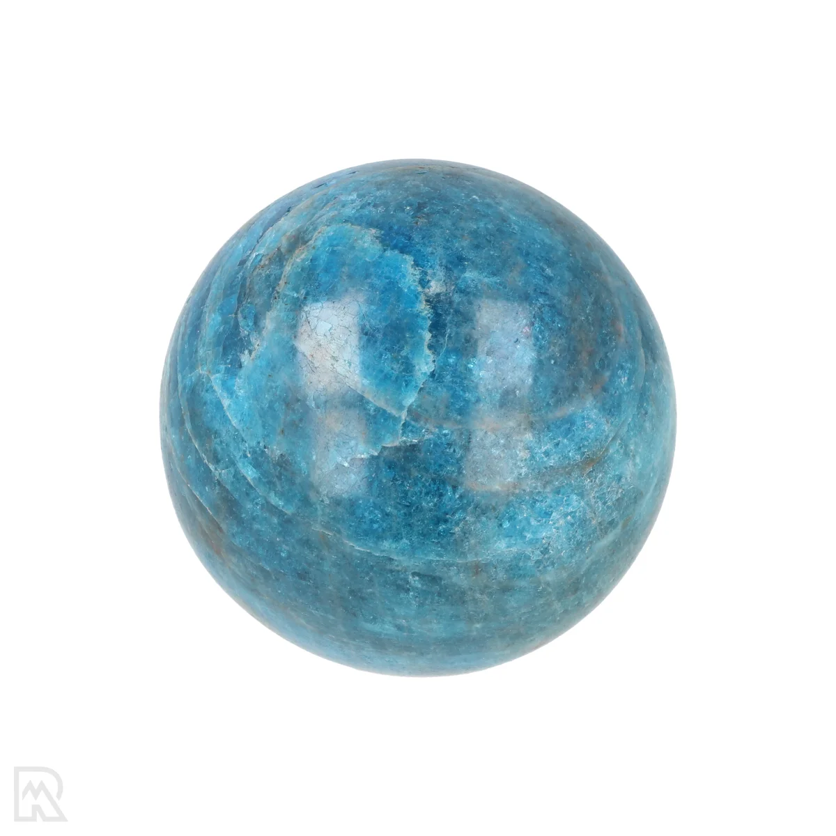 Blauwe Apatiet Bol 3 Blauwe Apatiet Bol uit Madagaskar met artikelnummer 21224