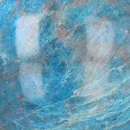 Blauwe Apatiet Bol uit Madagaskar met artikelnummer 21230