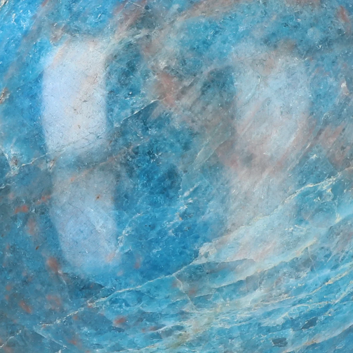 Blauwe Apatiet Bol 2 Blauwe Apatiet Bol uit Madagaskar met artikelnummer 21230