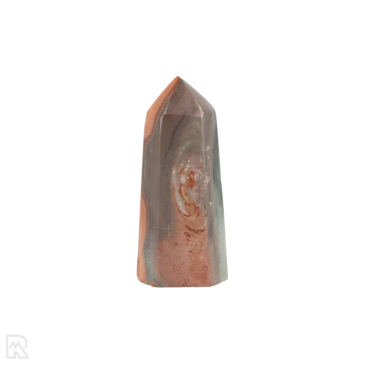 Polychroom Jaspis Punt 3 Polychroom Jaspis Punt uit Madagaskar met artikelnummer 21238