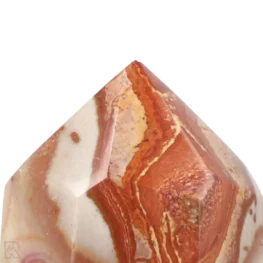 Polychroom Jaspis Punt uit Madagaskar met artikelnummer 21240