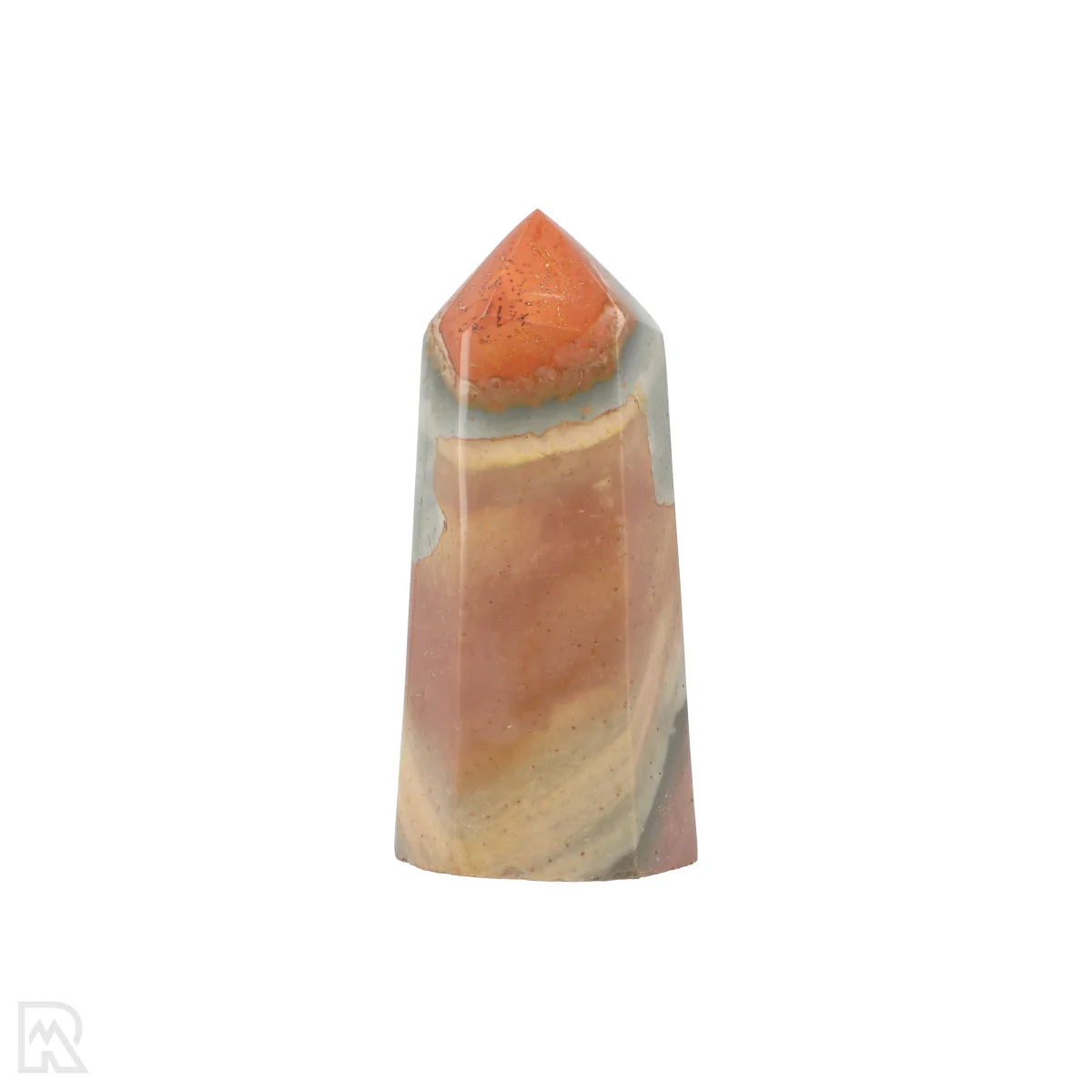 Polychroom Jaspis Punt 3 Polychroom Jaspis Punt uit Madagaskar met artikelnummer 21242