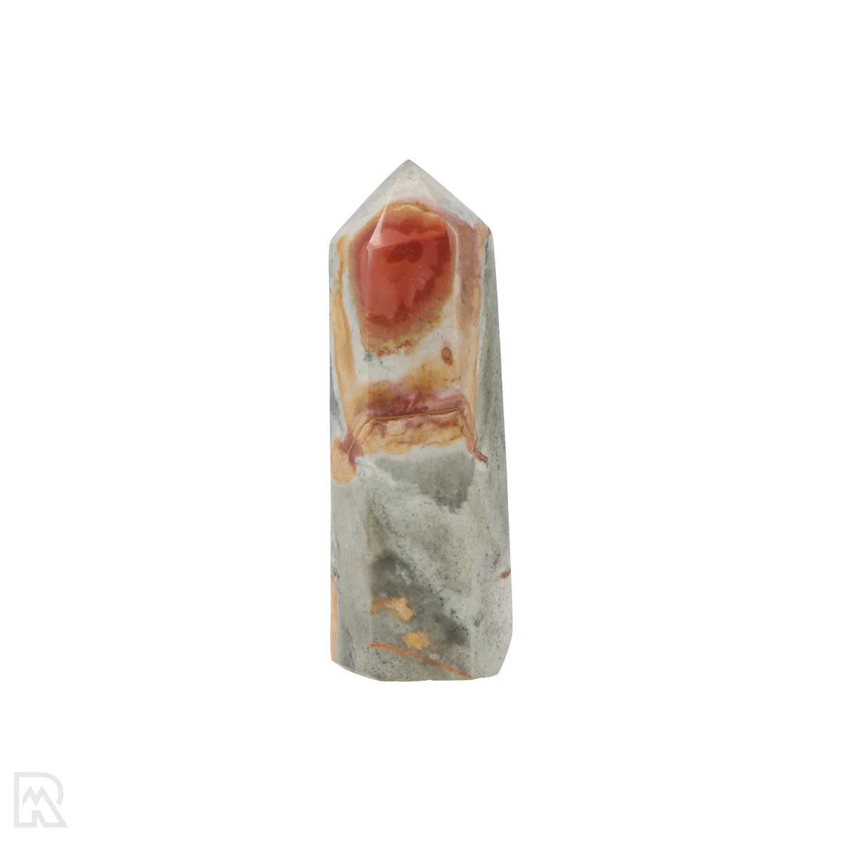 Polychroom Jaspis Punt 3 Polychroom Jaspis Punt uit Madagaskar met artikelnummer 21246