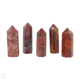 Roter Jaspis Punkte Madagaskar