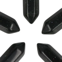 Groene Goudsteen Dubbeleinder Hanger uit China met artikelnummer 4296