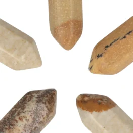 Landschaps Jaspis Dubbeleinder Hanger uit China met artikelnummer 4298