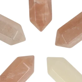 Maansteen Mix Dubbeleinder Hanger uit China met artikelnummer 4312