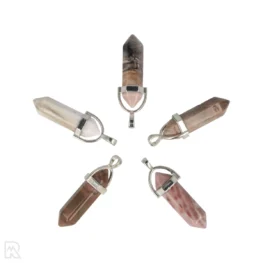 Versteend Hout Dubbeleinder Hanger uit China met artikelnummer 4963