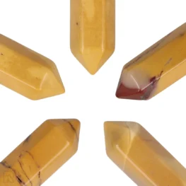 Mookaiet Jaspis Dubbeleinder Hanger uit China met artikelnummer 5716