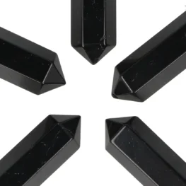 Zwarte Toermalijn Dubbeleinder Hanger uit China met artikelnummer 5994