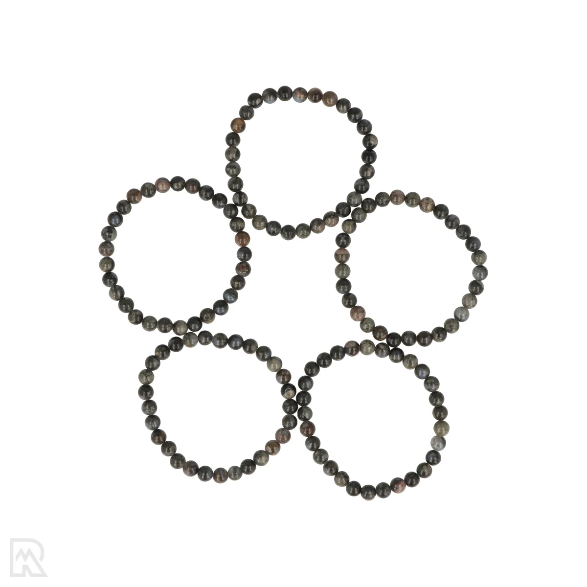 Vulkaniet - Que Sera Kogelarmband | 6 mm 1 Vulkaniet - Que Sera Kogelarmband | 6 mm