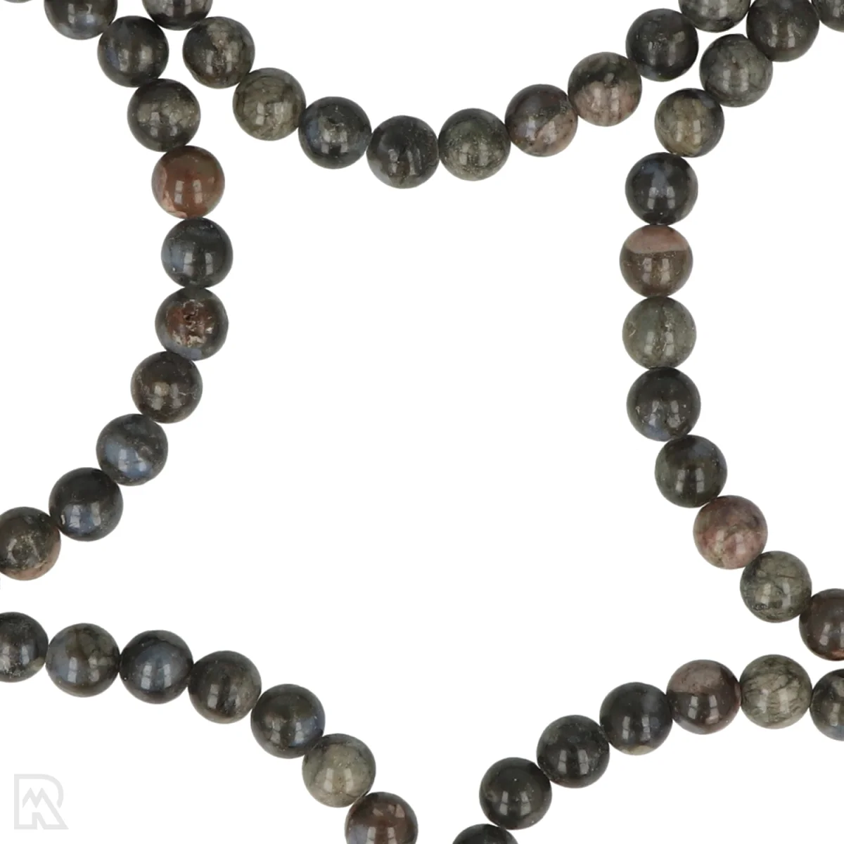 Vulkaniet - Que Sera Kogelarmband | 6 mm 2 Vulkaniet - Que Sera Kogelarmband | 6 mm - Afbeelding 2