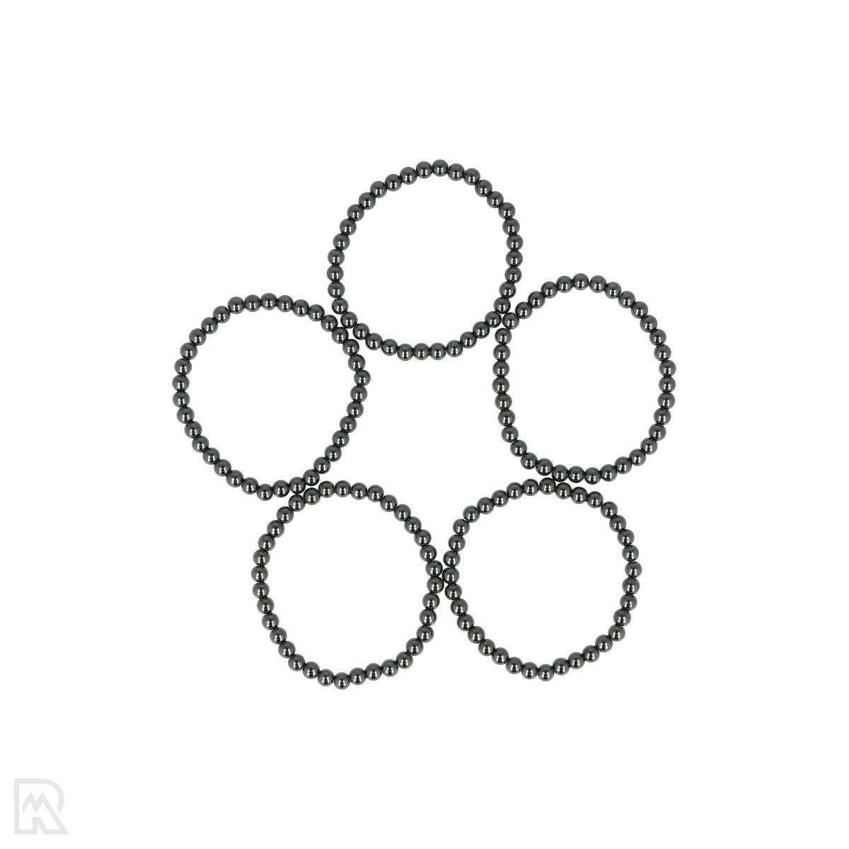 Hematiet Kinderarmband | 4 mm 1 Hematiet Kinderarmband | 4 mm