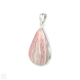 Rhodochrosiet Zilveren Hanger uit India met artikelnummer 20987