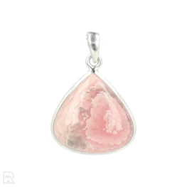 Rhodochrosiet Zilveren Hanger uit India met artikelnummer 20990