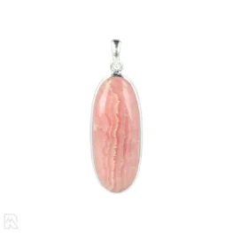 Rhodochrosiet Zilveren Hanger uit India met artikelnummer 20991