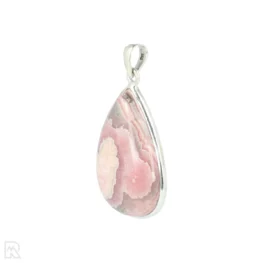 Rhodochrosiet Zilveren Hanger uit India met artikelnummer 20993