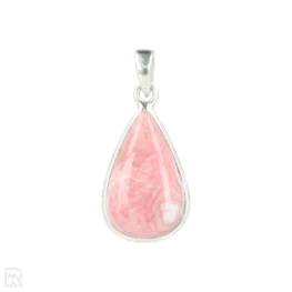 Rhodochrosiet Zilveren Hanger uit India met artikelnummer 20994