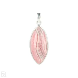 Rhodochrosiet Zilveren Hanger uit India met artikelnummer 20995