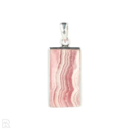 Rhodochrosiet Zilveren Hanger uit India met artikelnummer 20996