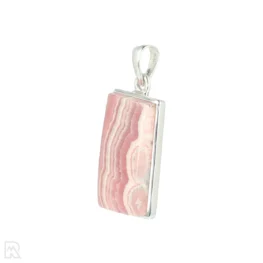 Rhodochrosiet Zilveren Hanger uit India met artikelnummer 20996