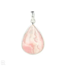Rhodochrosiet Zilveren Hanger uit India met artikelnummer 20997
