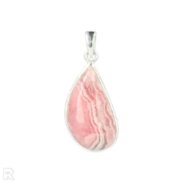 Rhodochrosiet Zilveren Hanger uit India met artikelnummer 20999
