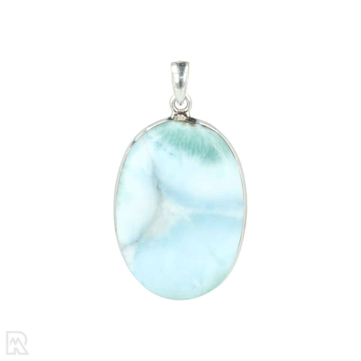 Larimar Silver Pendant 1 Larimar Silver Pendant from India with item number 21252