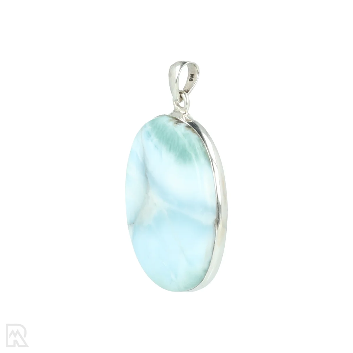 Larimar Silver Pendant 2 Larimar Silver Pendant from India with item number 21252