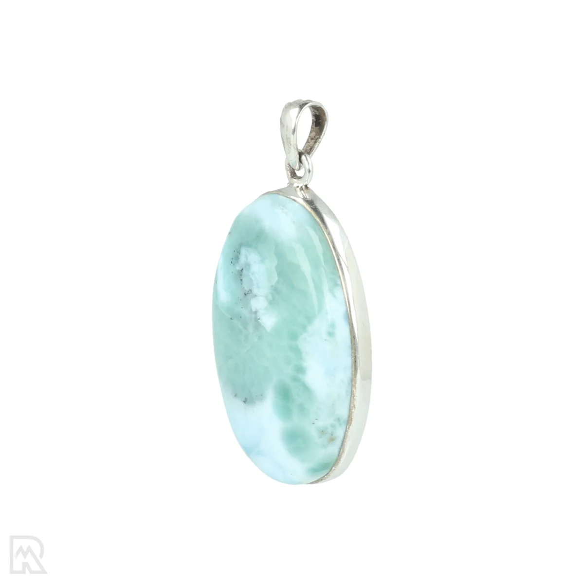 Larimar Silver Pendant 2 Larimar Silver Pendant from India with item number 21253