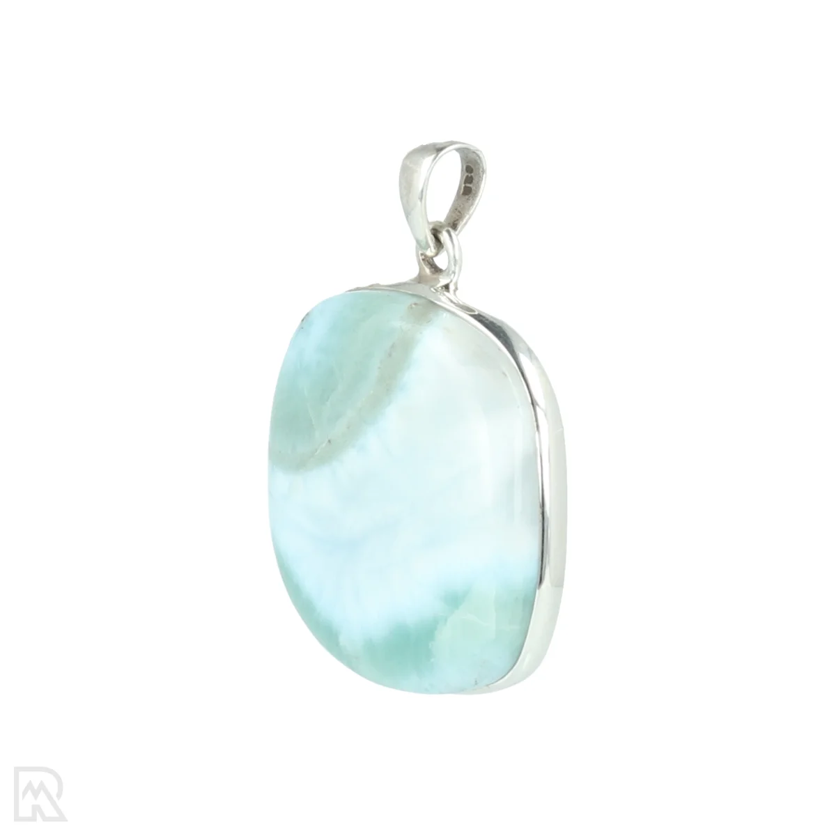 Larimar Silver Pendant 2 Larimar Silver Pendant from India with item number 21254
