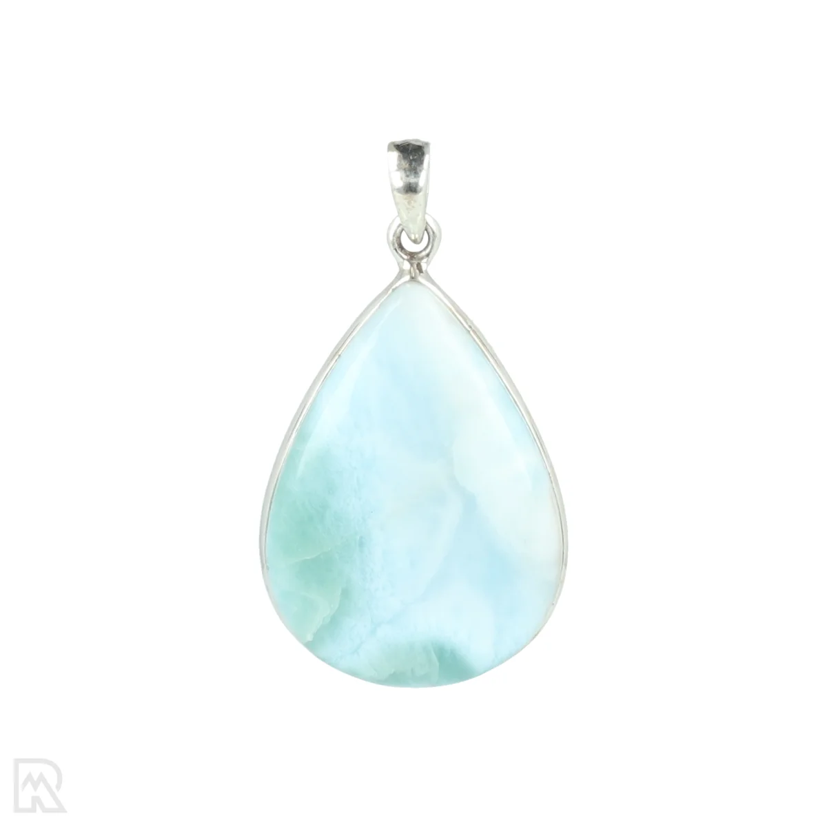Larimar Silver Pendant 1 Larimar Silver Pendant from India with item number 21258
