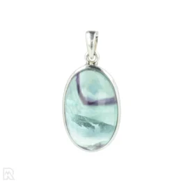 Rainbow Fluorite Silver Pendant from India with item number 21262
