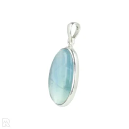 Regenbogen-Fluorit-Silber-Anhänger aus Indien mit der Artikelnummer 21264