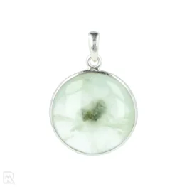 Prehniet Zilveren Hanger uit India met artikelnummer 21272