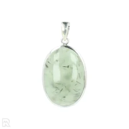 Prehniet Zilveren Hanger uit India met artikelnummer 21275