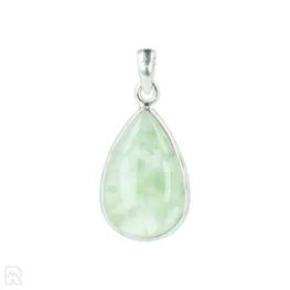Prehniet Zilveren Hanger